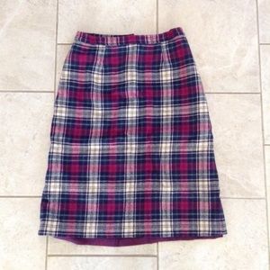 Country Suburbans USA Vintage Wool Skirt